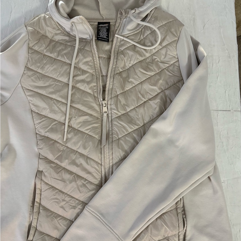 Avia Women's Light Beige Puffer Jacket